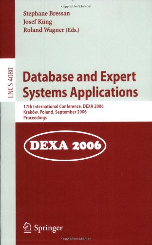 Database And Expert Systems Applications 17th International Conference Dexa 2006 Krakw Poland September 48 2006 Proceedings 1st Edition Huanzhang Liu