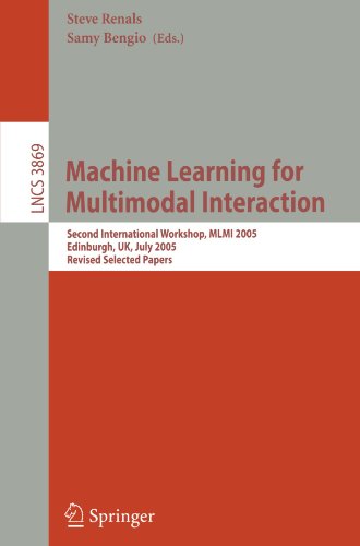 Machine Learning For Multimodal Interaction Second International Workshop Mlmi 2005 Edinburgh Uk July 1113 2005 Revised Selected Papers 1st Edition David Mcneill Auth