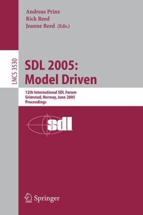 Sdl 2005 Model Driven 12th International Sdl Forum Grimstad Norway June 2023 2005 Proceedings 1st Edition Joachim Fischer