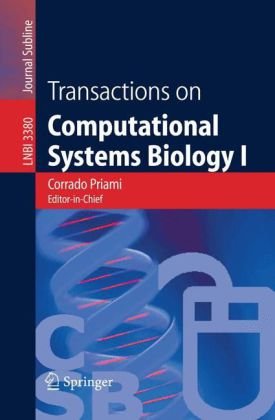 Transactions On Computational Systems Biology I 1st Edition Manuel Gómez