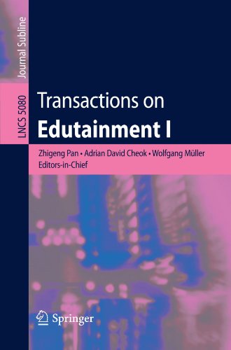 Transactions On Edutainment I 1st Edition Vít à Isler Cyril Brom Auth