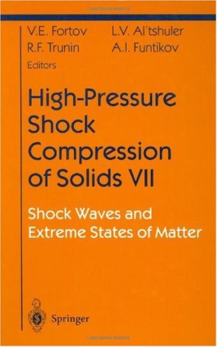 Shock Waves And Extreme States Of Matter 1st Edition Vladimir E Fortov