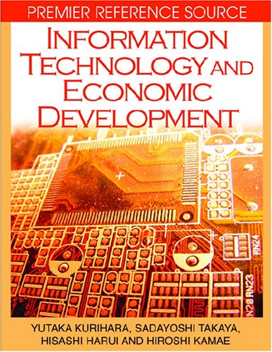 Information Technology And Economic Development 1st Edition Yutaka Kurihara