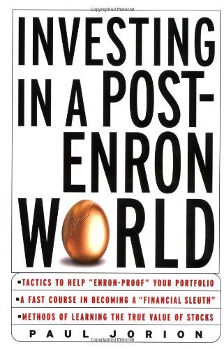 Investing In A Postenron World 1st Edition Paul Jorion