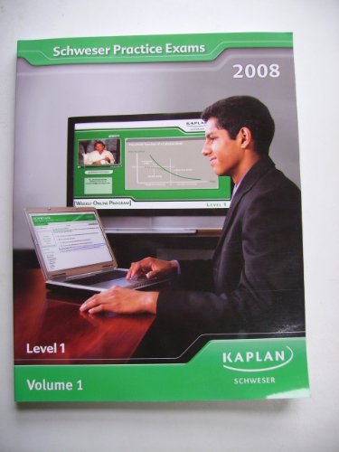 Schweser Study Notes 2008 Level 1 Book3 Financial Statement Analysis Kaplan Schweser