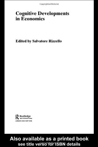 Cognitive Developments In Economics Annotated Edition Salvatore Rizzello
