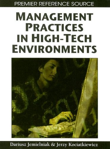 Management Practices In Hightech Environments 1st Edition Dariusz Jemielniak