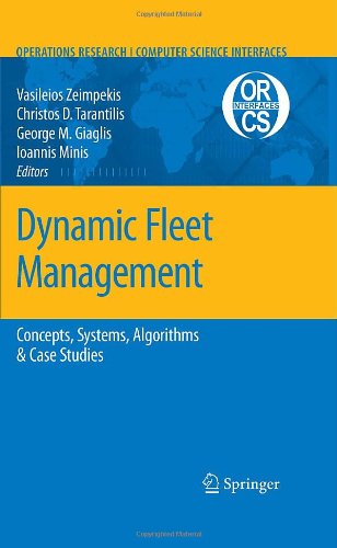 Dynamic Fleet Management Concepts Systems Algorithms Case Studies 1st Edition Vasileios S Zeimpekis