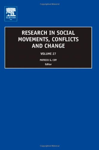Research In Social Movements Conflicts And Change Volume 27 Patrick G Coy