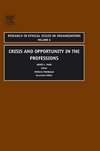 Crisis And Opportunity In The Professions Pava M Primeaux P