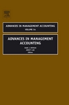 Advances In Management Accounting Volume 14 Epstein Mj Lee Jy