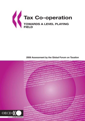 Tax Cooperation Towards A Level Playing Field Oecd Organisation For Economic Cooperation And Develop