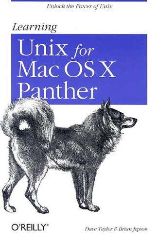 Learning Unix For Mac Os X Panther 1st Dave Taylor Brian Jepson
