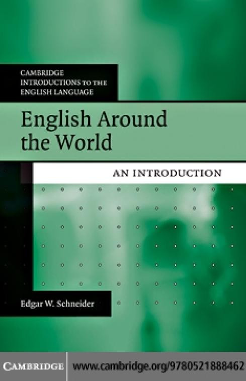 English Around The World An Introduction 1st Edition Edgar W Schneider