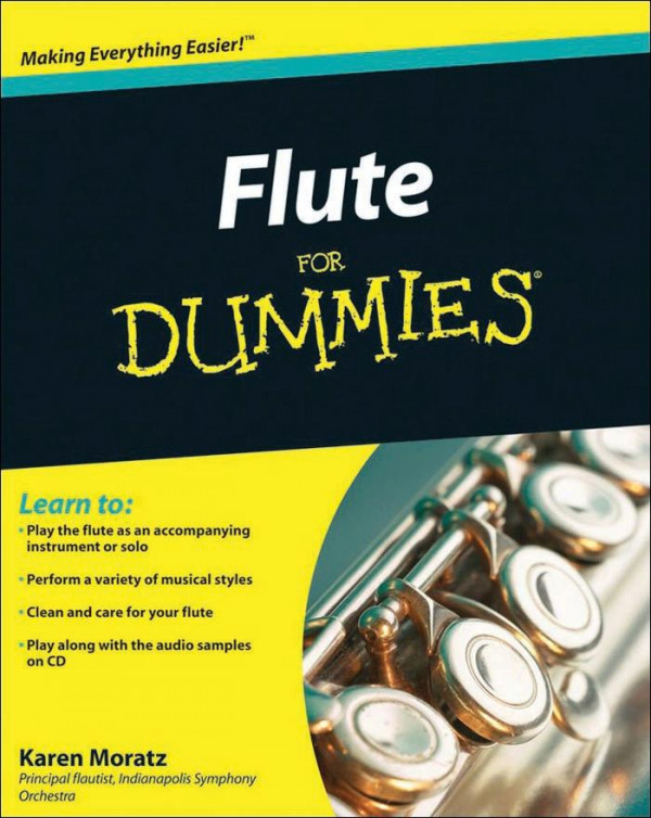 Flute For Dummies Papcdr Karen Evans Moratz