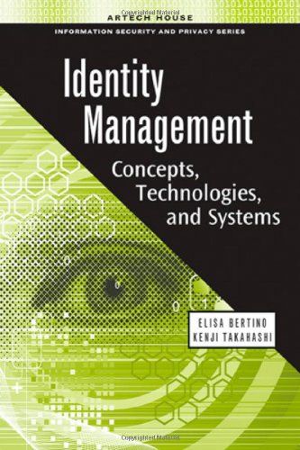 Identity Management Concepts Technologies And Systems Elisa Bertino
