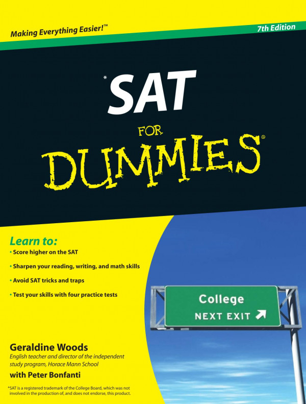 Sat For Dummies 7th Edition Geraldine Woods
