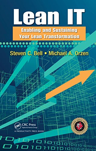 Lean It Enabling And Sustaining Your Lean Transformation Steven C Bell