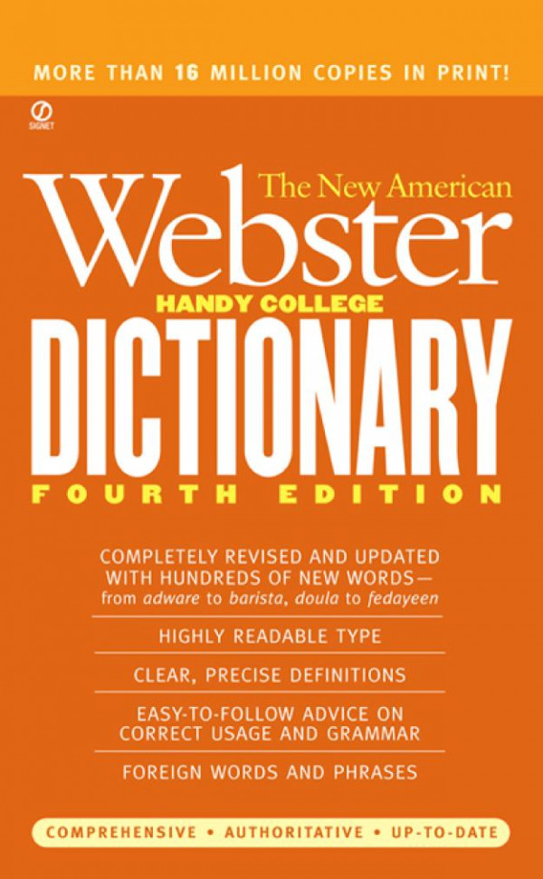 The New American Webster Handy College Dictionary 4th Edition Philip D Morehead