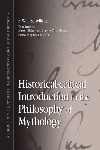 Historicalcritical Introduction To The Philosophy Of Mythology Friedrich Wilhelm Joseph Von Schelling