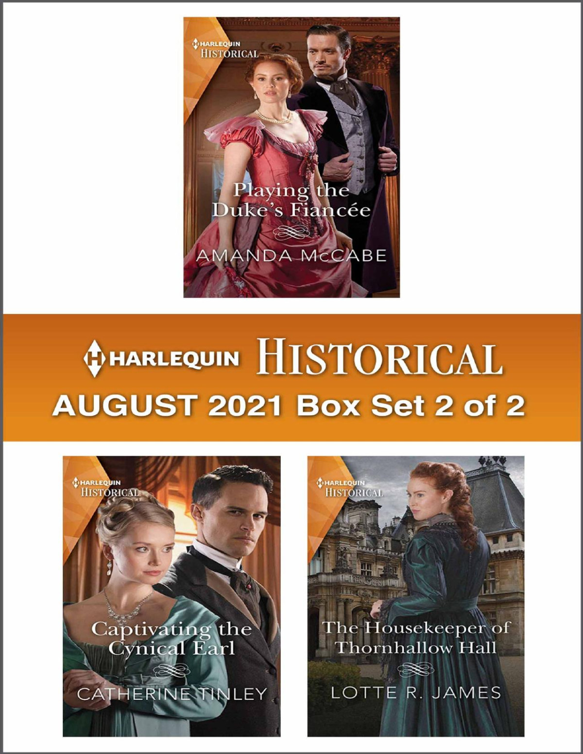 Harlequin Historical August 2021box Set 2 Of 2 Amanda Mccabe