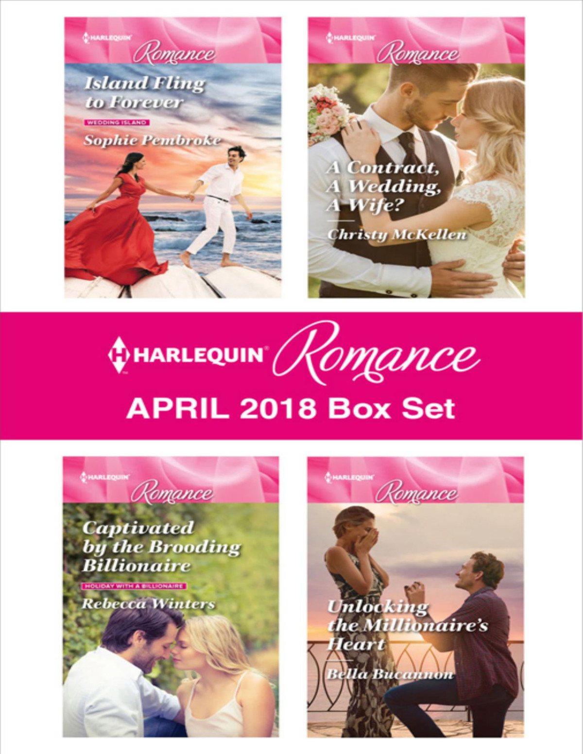 Harlequin Romance April 2018 Box Set Sophie Pembroke