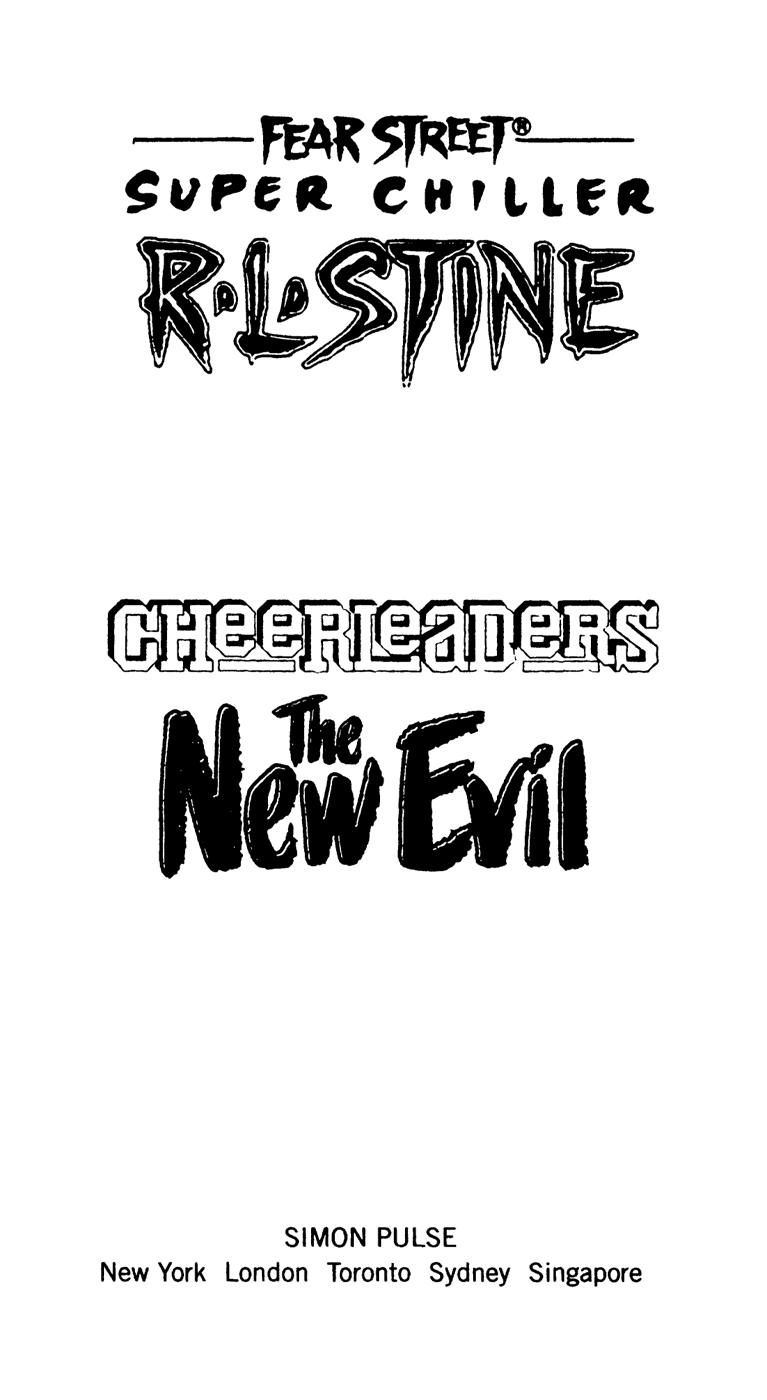 Cheerleaders The New Evil Rl Stine