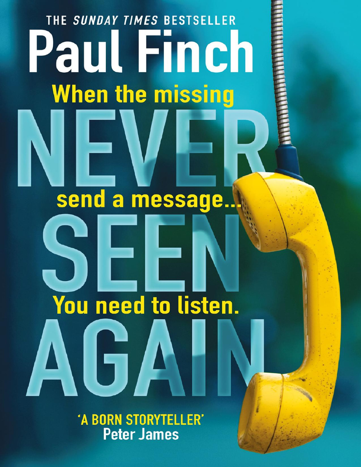 Never Seen Again Preorder The Gripping New Thriller From The Bestselling Master Of Suspense Paul Finch