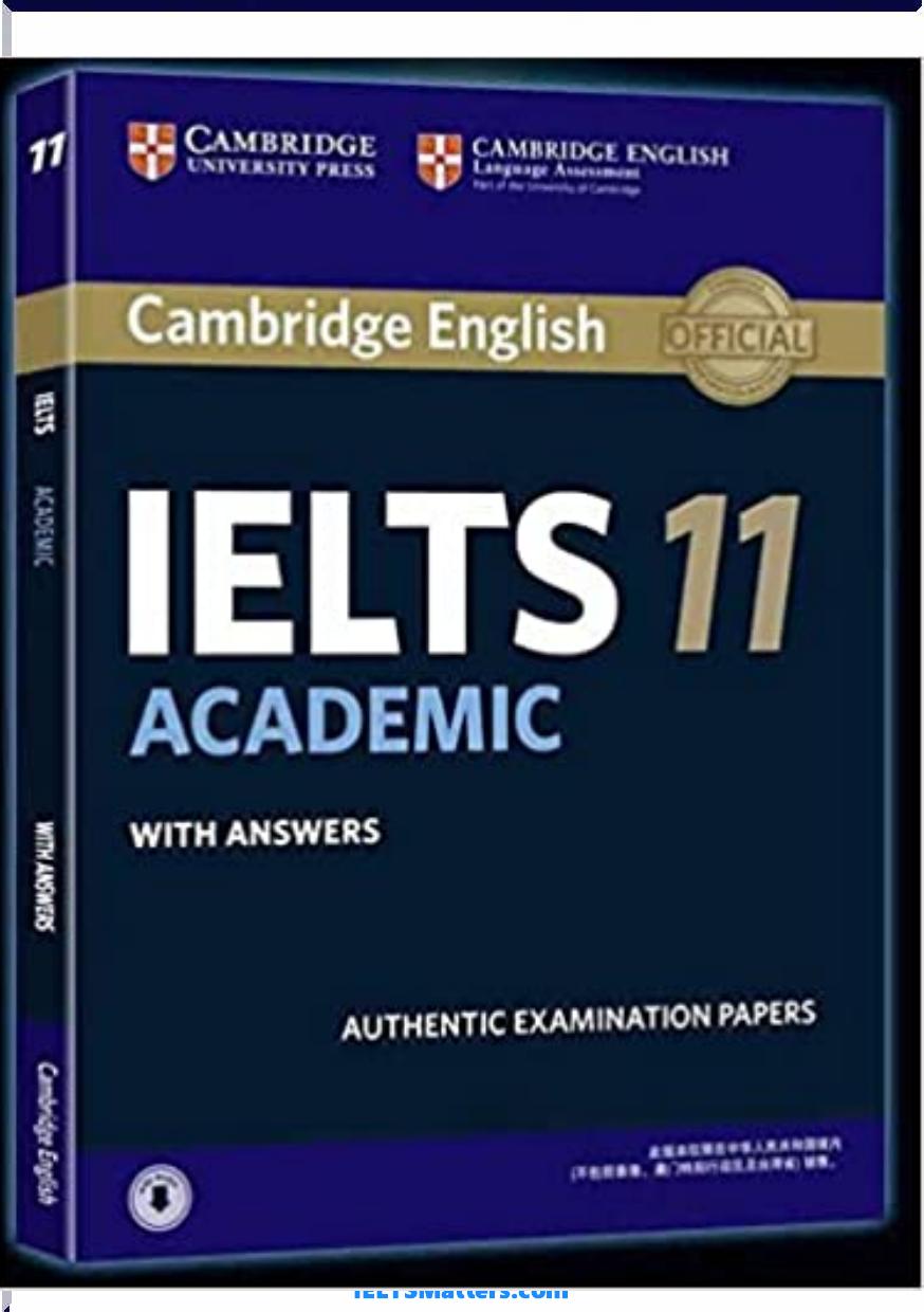 Cambridge Ielts 11 Academic Cambridge Esol