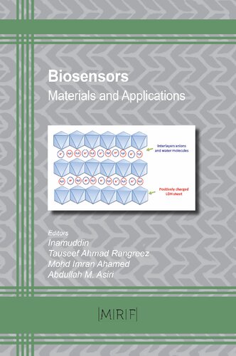 Biosensors Materials And Applications Inamuddin Tauseef Ahmad Rangreez