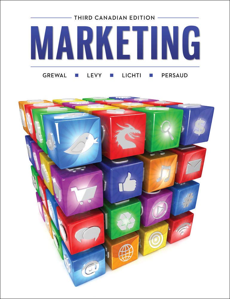 Marketing 3 Canadian Dhruv Grewal Michael Levy Shirley Lichti