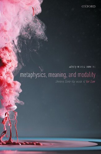 Metaphysics Meaning And Modality Themes From Kit Fine Mircea Dumitru