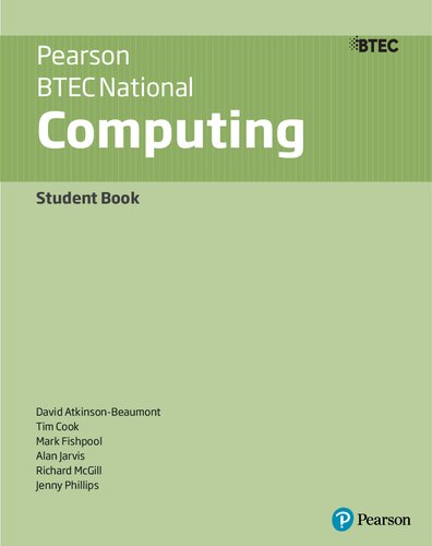 Btec National Computing Student Book 1st Edition Jenny Phillips