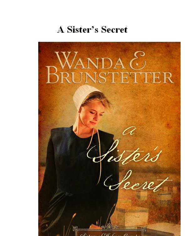 A Sisters Secret Wanda E Brunstetter