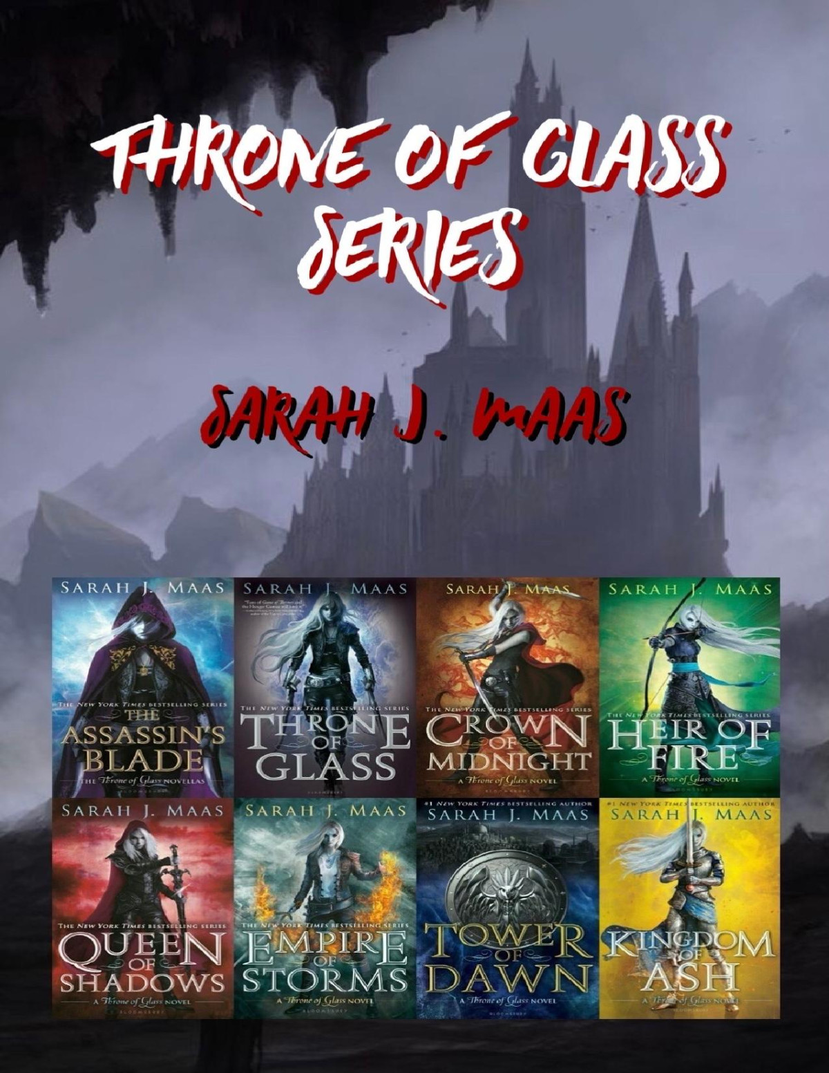 Throne Of Glass Ebook Bundle An 8 Book Bundle Sarah J Maas