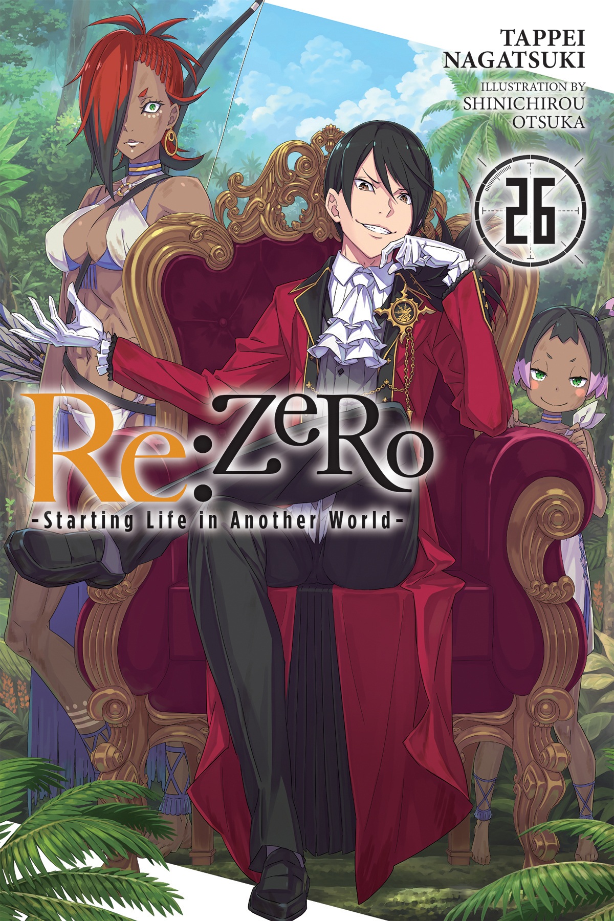 Rezero Starting Life In Another World Vol 26 Light Novel Tappei Nagatsuki