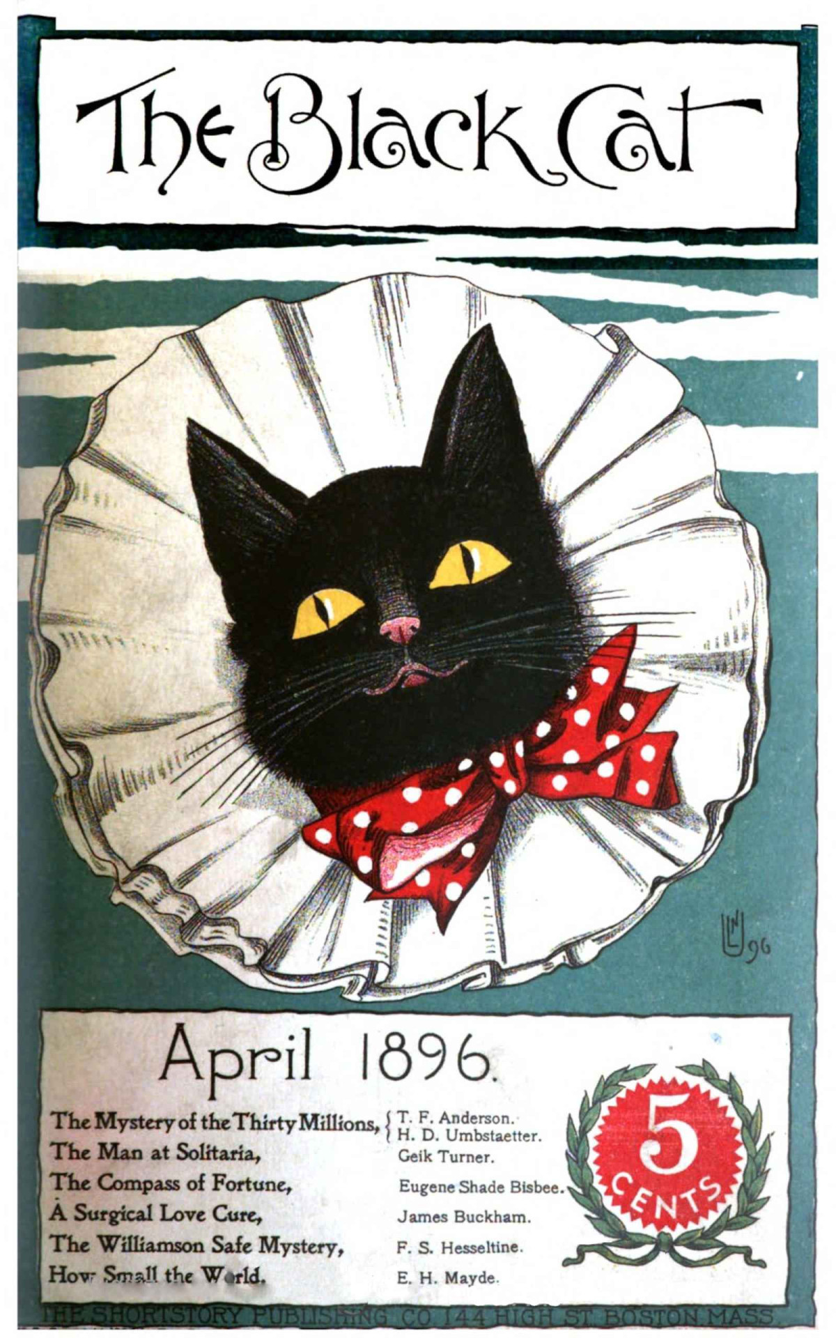 The Black Cat Vol I No 7 April 1896 Various