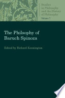 The Philosophy Of Baruch Spinoza Richard Kennington