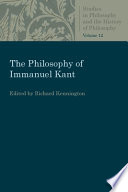 The Philosophy Of Immanuel Kant Richard Kennington