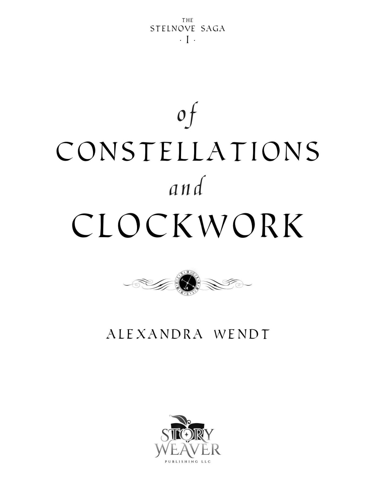 Of Constellations And Clockwork Alexandra Wendt