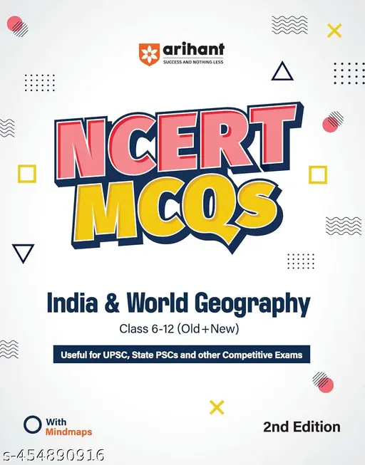 Arihant Ncert Mcqs Indian And World Geography 1st Aditya Raj Manohar Pandey