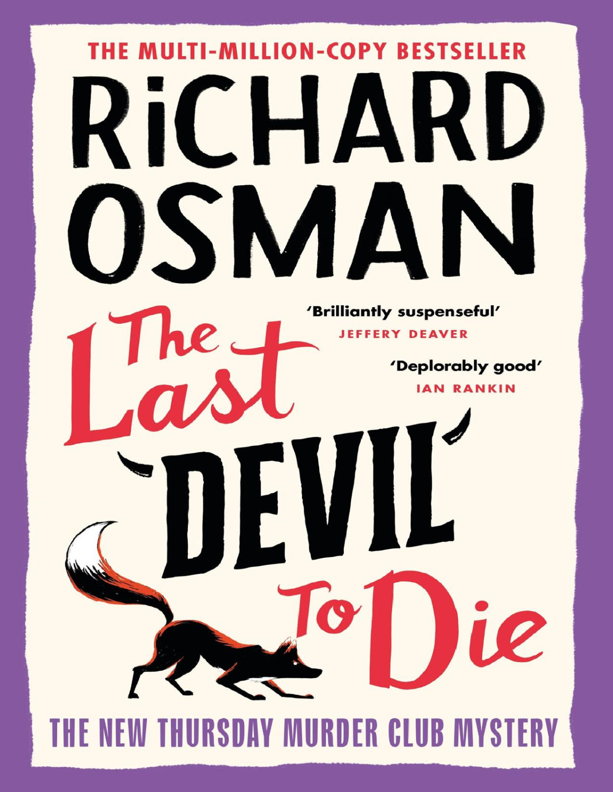 The Last Devil To Die Bn Exclusive Edition Richard Osman