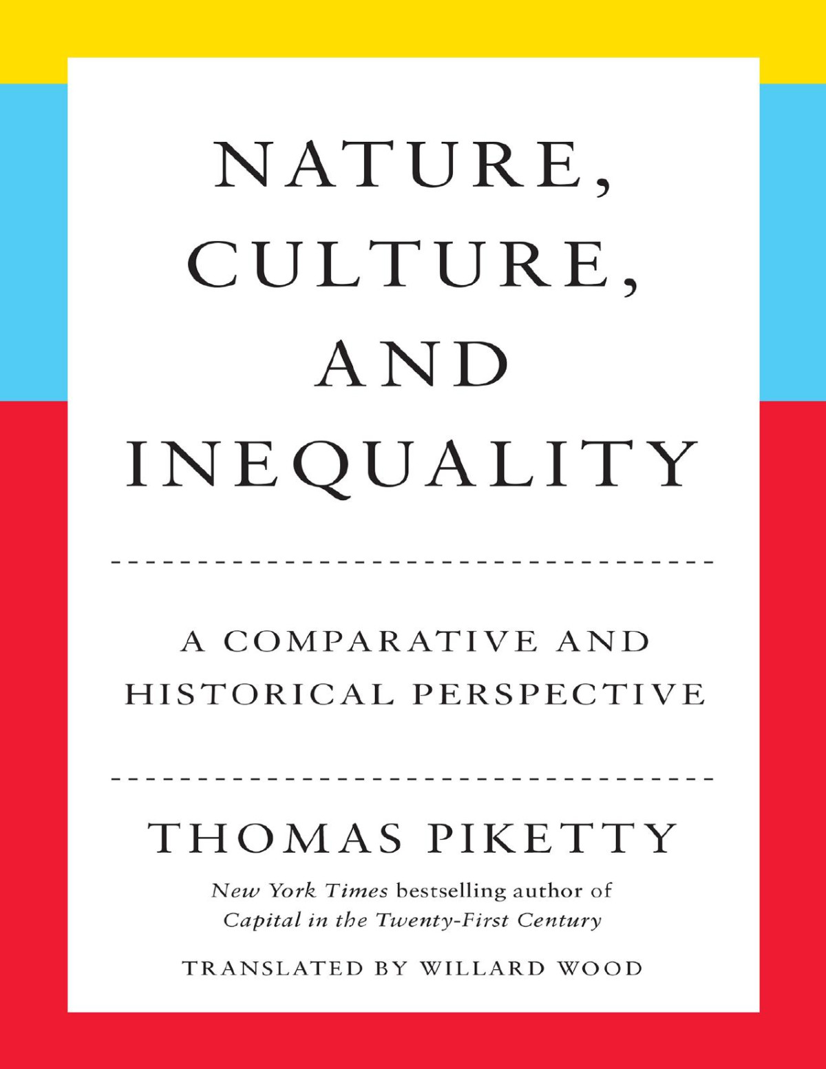 Nature Culture And Inequality Thomas Piketty