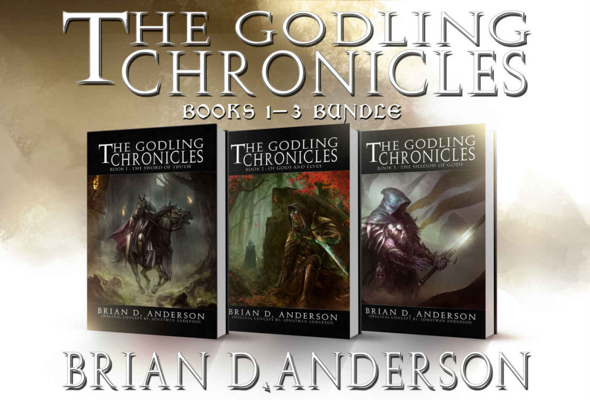 The Godling Chronicles Bundle Books 13 Brian D Anderson