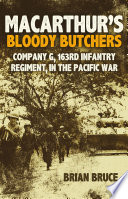 Macarthurs Bloody Butchers Brian Bruce