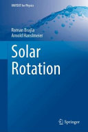 Solar Rotation Roman Brajša Arnold Hanslmeier