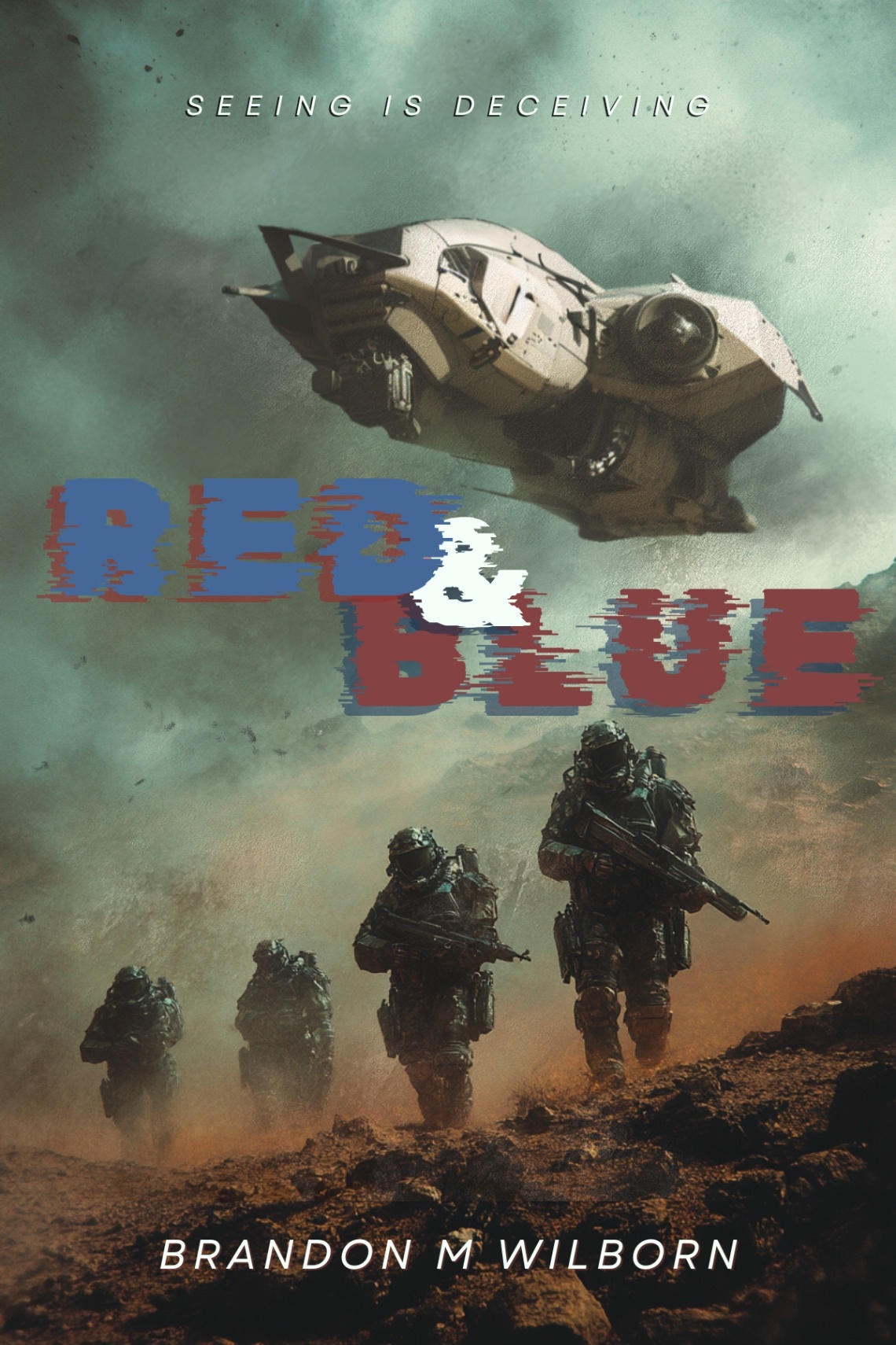Red Blue Brandon M Wilborn