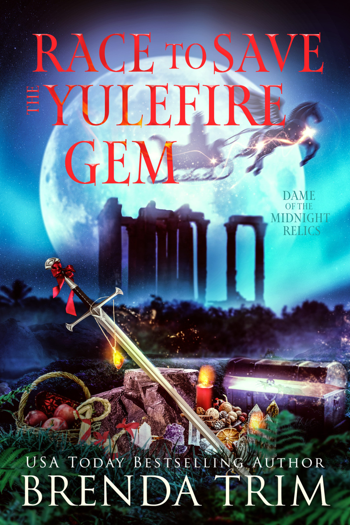 Race To Save The Yulefire Gem Dame Of The Midnight Relics Midlife Mysteries Magic Book 50 Brenda Trim