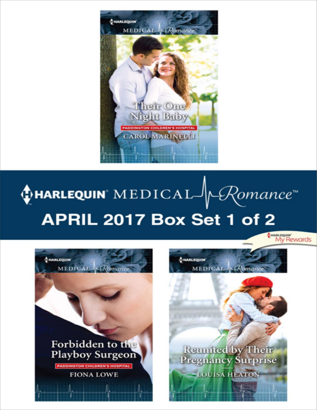 Harlequin Medical Romance April 2017 Box Set 1 Of 2 Carol Marinelli