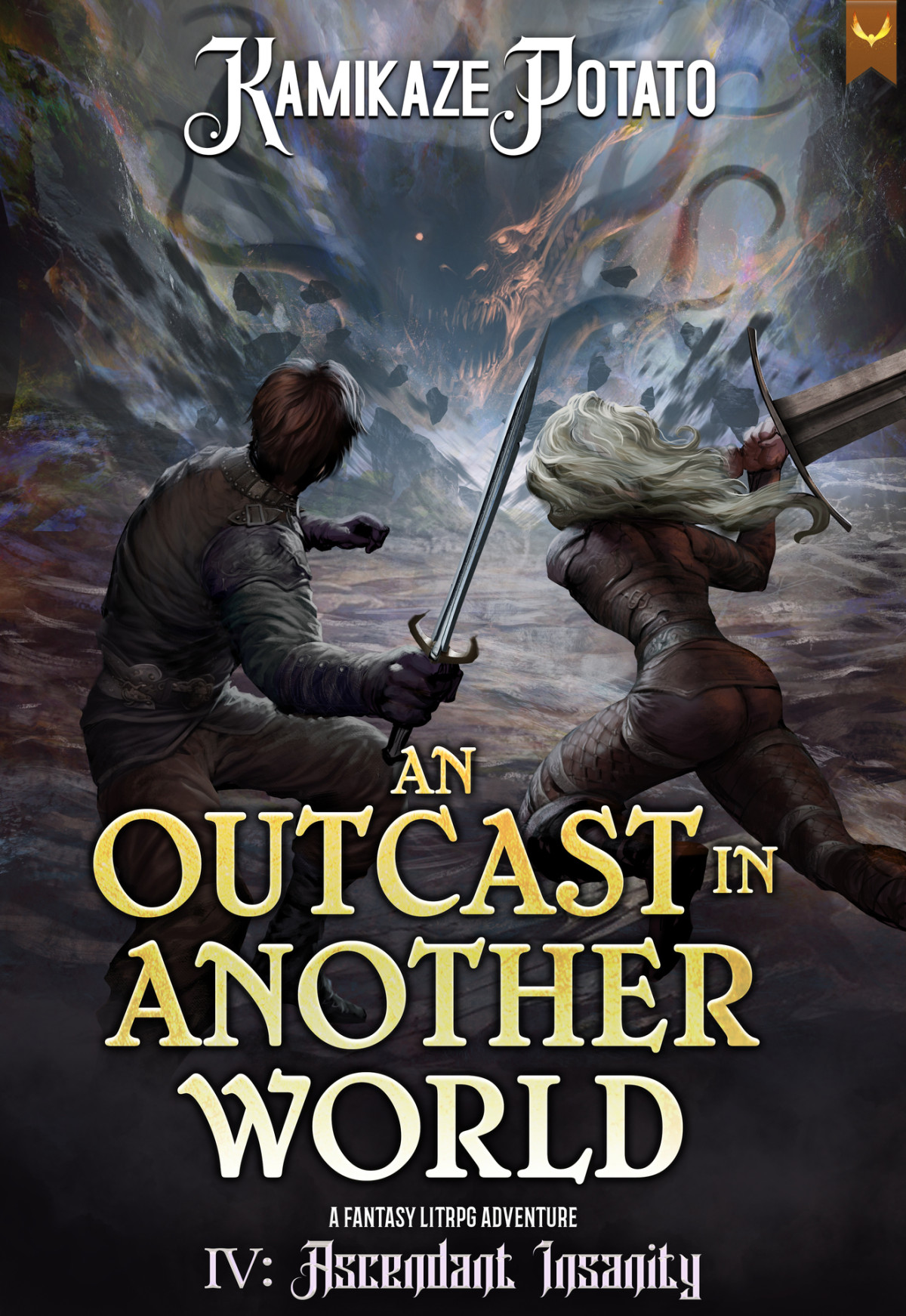 An Outcast In Another World 4 A Fantasy Litrpg Adventure Book 4 Ascendant Insanity Kamikazepotato